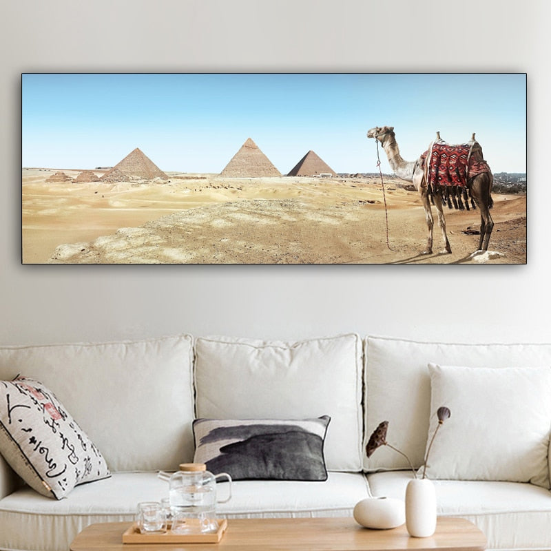 Toile - Camel Pyramides