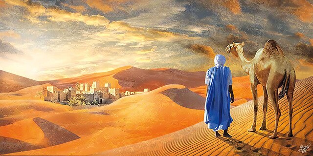 Toile - Oriental Tuareg