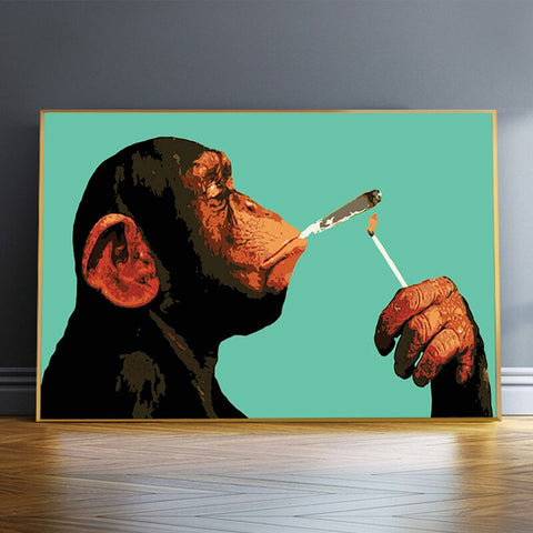 Canvas - Chimp Smoke