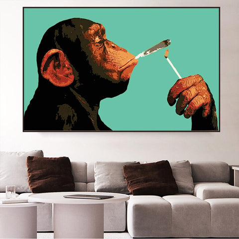 Canvas - Chimp Smoke