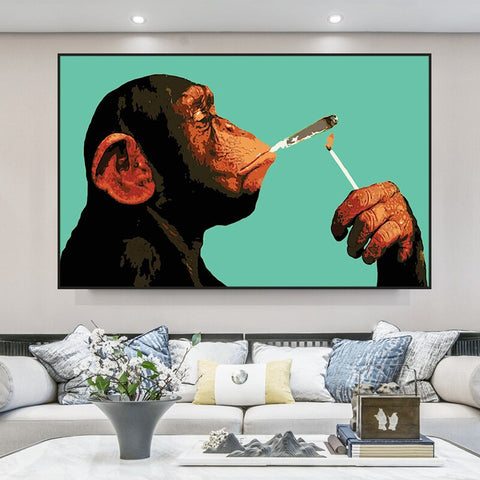 Canvas - Chimp Smoke