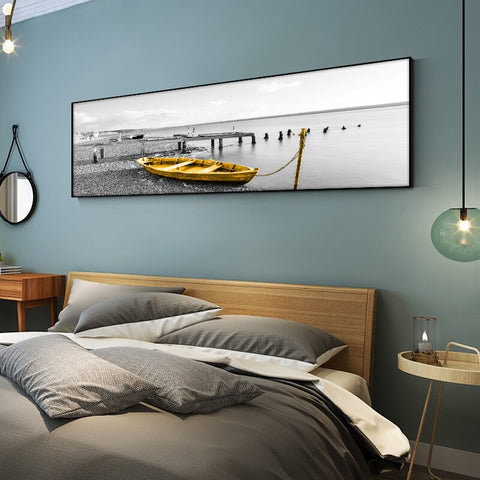 Toile - Gold Boat