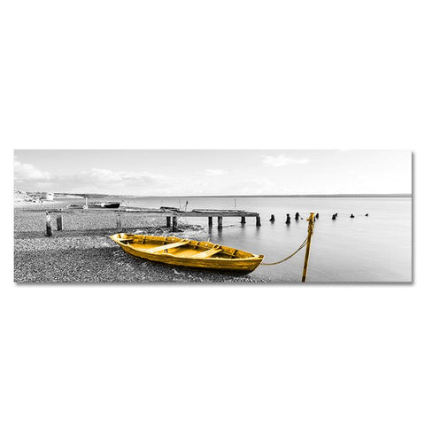 Toile - Gold Boat