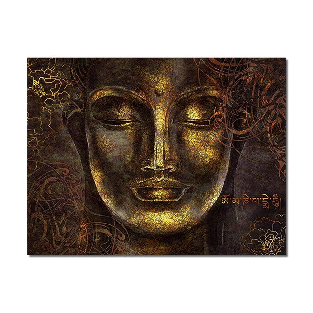 Toile - Peace Buddha