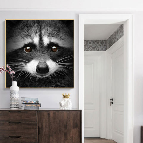 Toile - Racoon