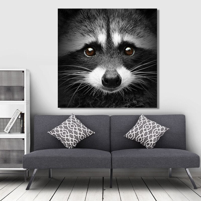 Toile - Racoon