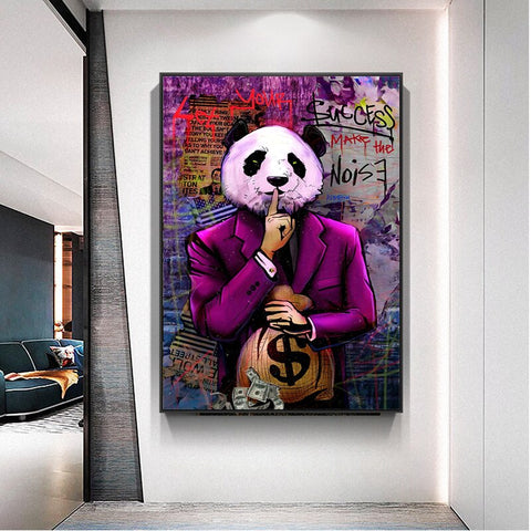 Toile - Thief Panda