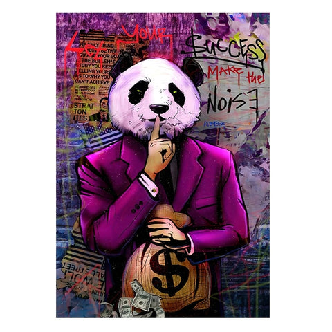 Toile - Thief Panda