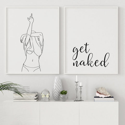 Toile - Get Nak'd