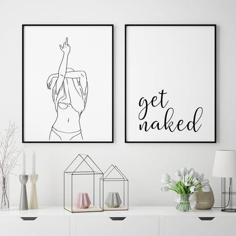Toile - Get Nak'd