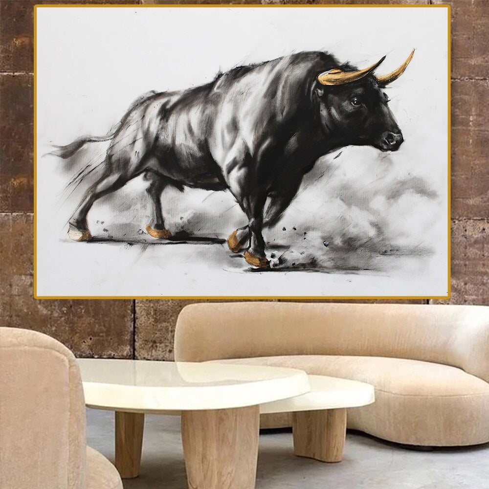 Toile - Spanish Black Bull
