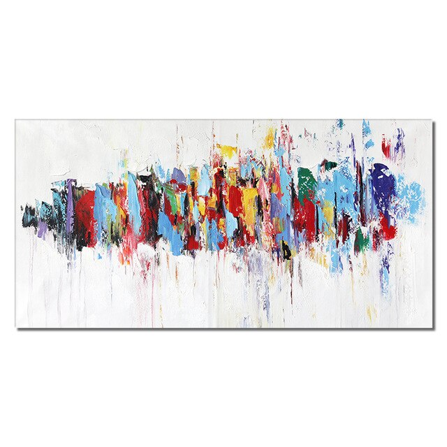 Toile - Abstracted Color Rainbow