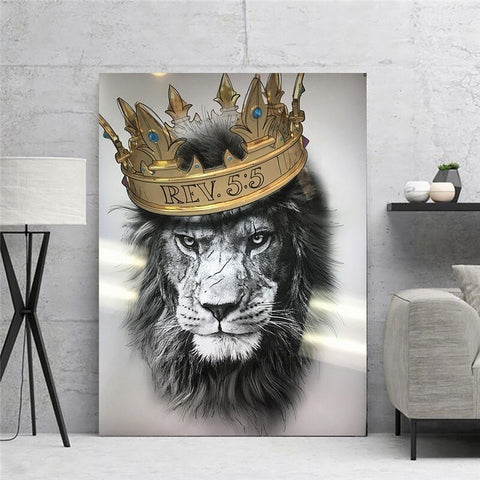 Toile - King 55 Lion