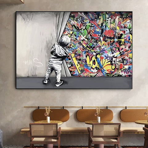 Toile - Behind the Wall