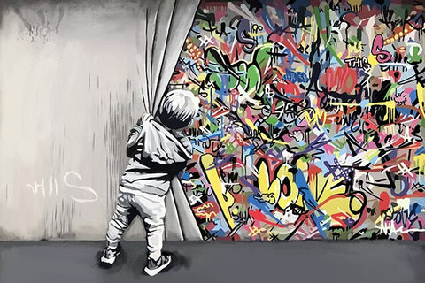 Toile - Behind the Wall