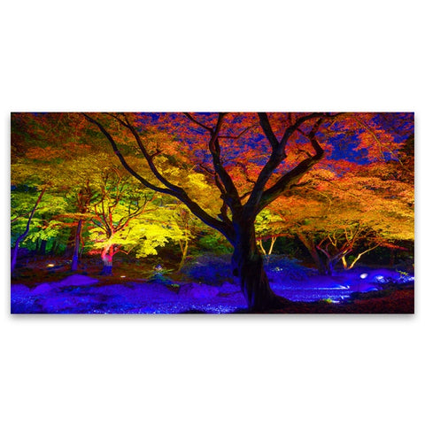 Toile - Rainbow Tree