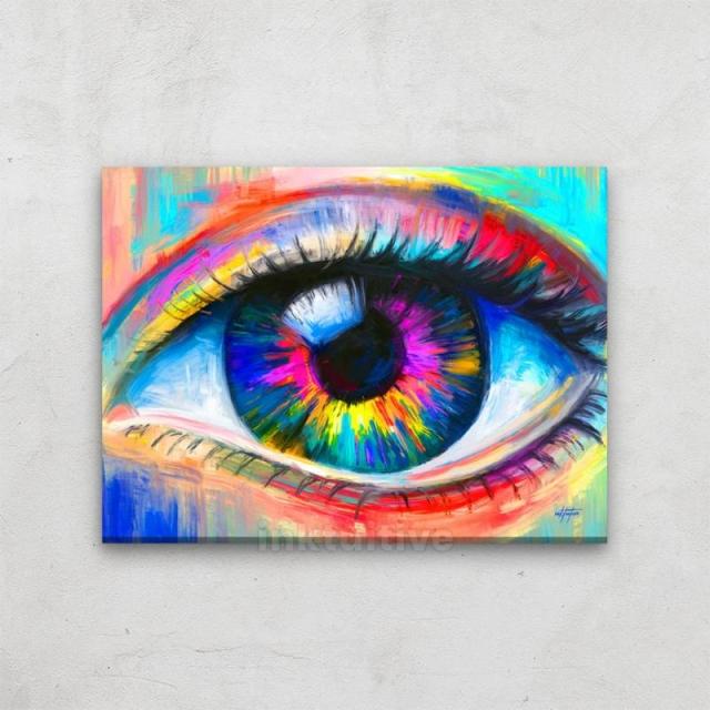Toile - Colored Eye