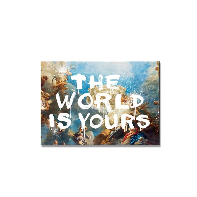 Toile - The World is Yours