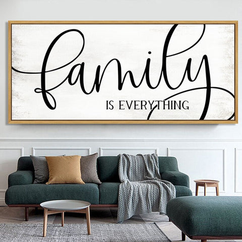 Toile - Family is everything