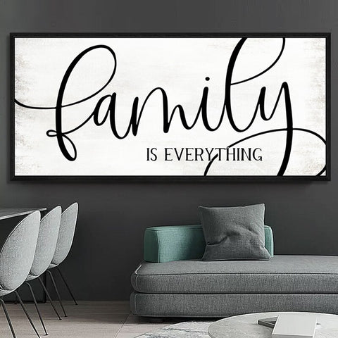 Toile - Family is everything