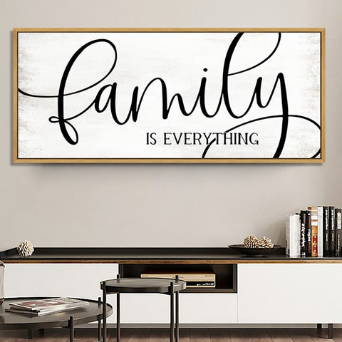 Toile - Family is everything