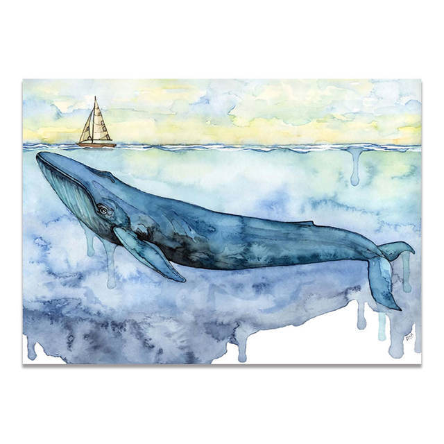 Toile - Nordic Whale