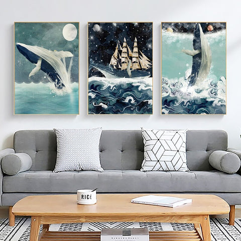 Toile - Nordic Sea