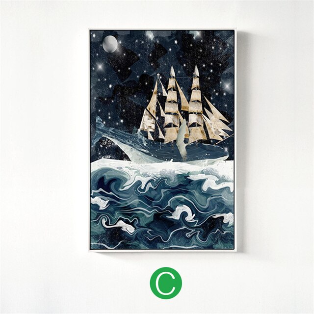 Toile - Nordic Sea