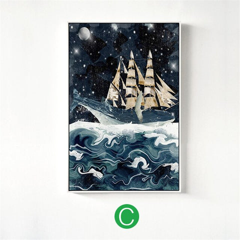 Toile - Nordic Sea