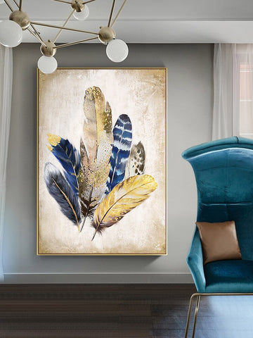 Toile - Feather Blue