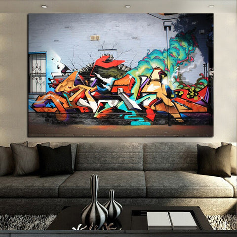 Toile - Street Volcanic