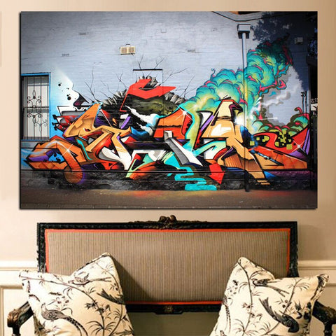 Toile - Street Volcanic