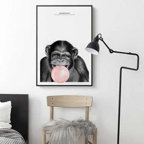 Canvas - Cute Monkeys