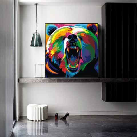 Canvas - Pop Bear