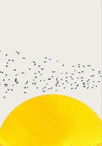 Toile - Yellow Birds